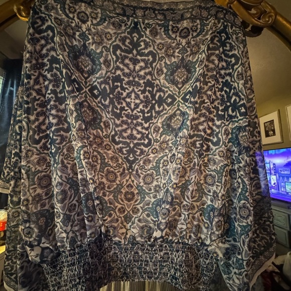 Bohemian  Max studio Patterned Blouse - Picture 4 of 6